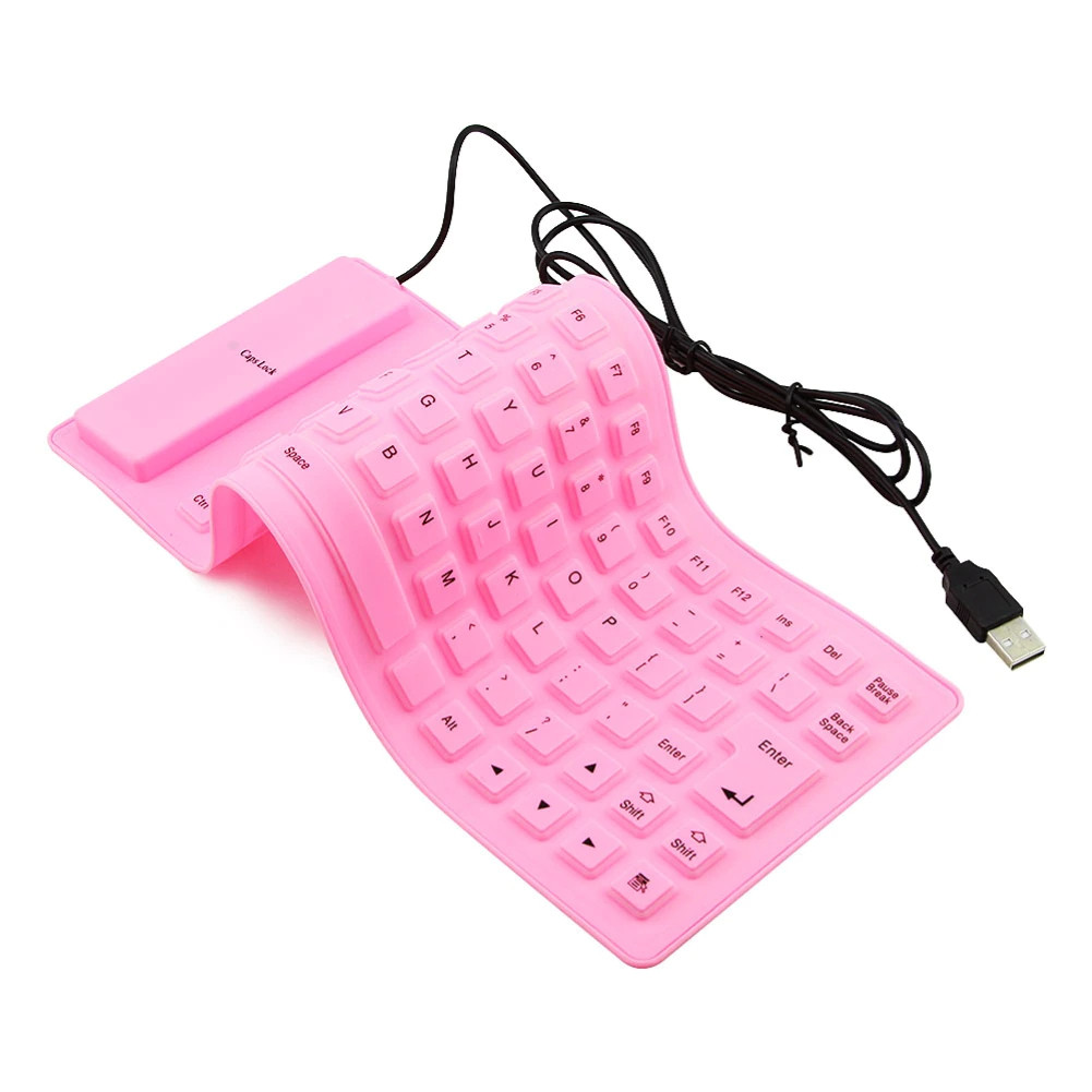 Teclado Flexible De Silicona Fk22b 132